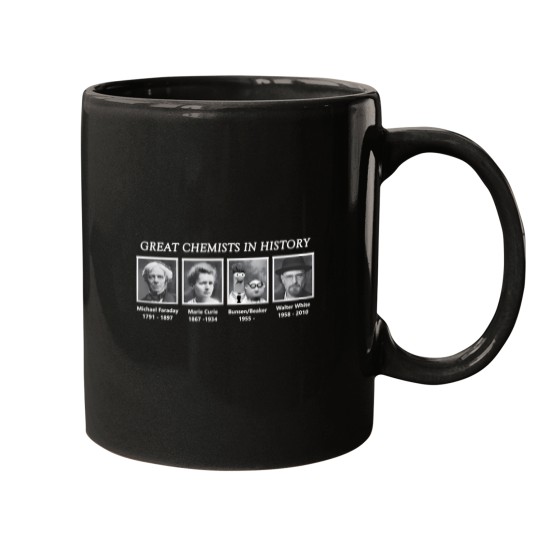 Discover Great Chemists In History T-Shirt Mugs