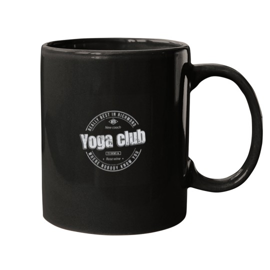 Discover Roy Kent mums yoga club 2 Mugs