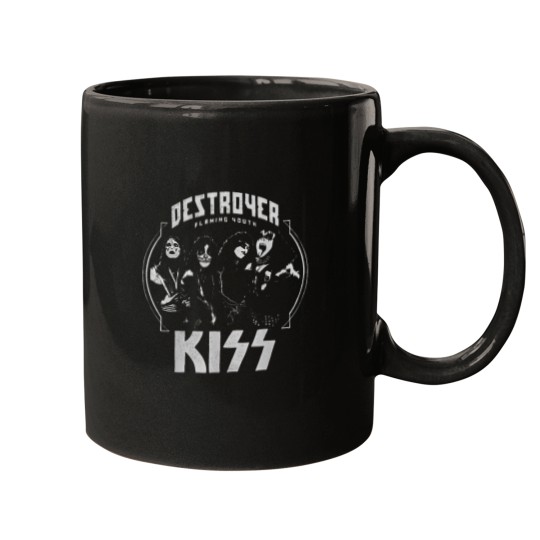 Discover Kiss---Flaming-Youth-T-Shirt Mugs