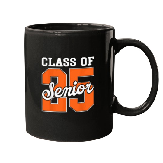 Discover Class-Of-2025-Senior-2025-Graduate-Back-To-School-2025-T-Shirt Mugs