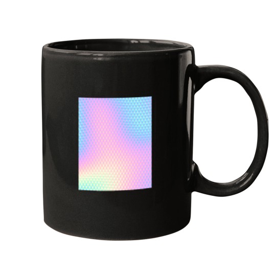 Discover Abstract Colorful Holographic Texture Graphic T-Shirt 330 Mugs