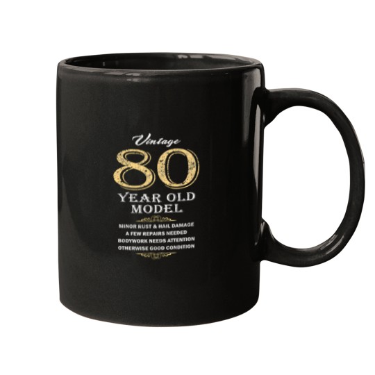 Discover 80Th-Birthday---Funny-Gift-Idea T-Shirt Mugs