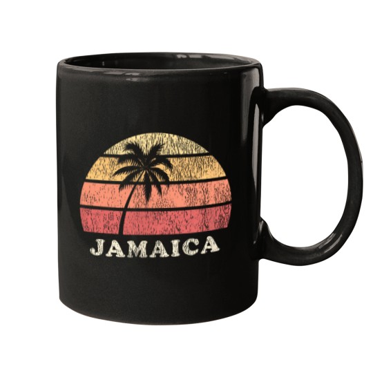 Discover Jamaica-Vintage-70S-Retro-Throwback-Design-T-Shirt Mugs