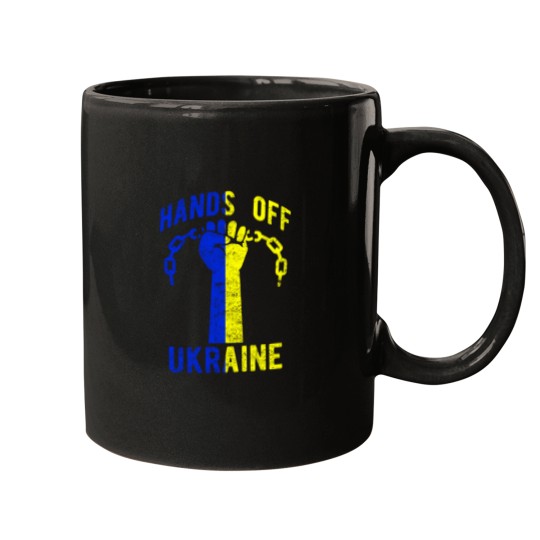 Discover Hands Off Ukraine Support Ukraine Hands Off Active T Tee Mugs
