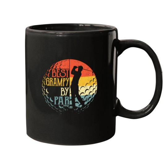 Discover Best Grampy By Par Daddy Father's Day Golf Lover Golfer Mugs