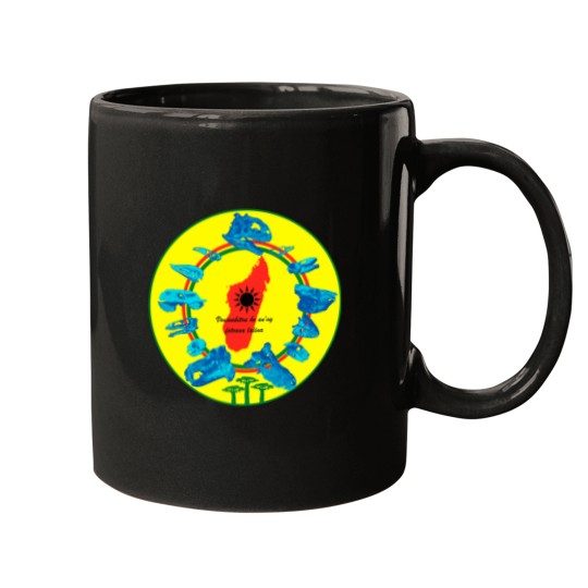 Discover prehistoric madagascar Mugs