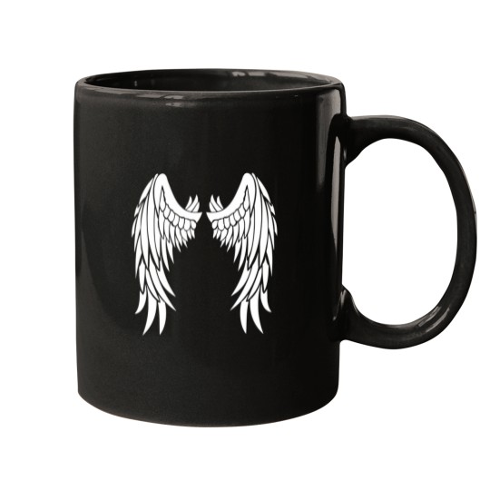 Discover Angel Wings On Back Family Chrismast Present Mugs
