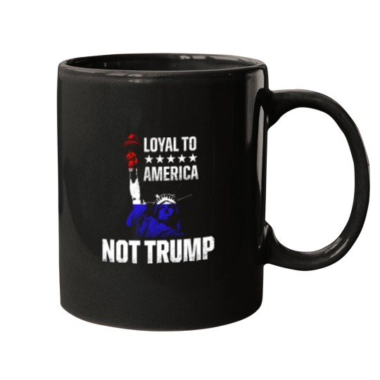 Discover Anti-trump 2020 Us Flag Art Against Trump Usa Election Mugs