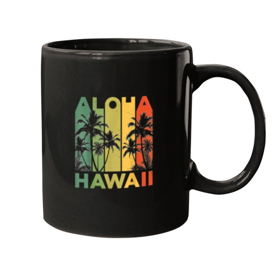 Discover Aloha Hawaii Hawaiian Island T shirt Vintage 1980s Throwback Mugs