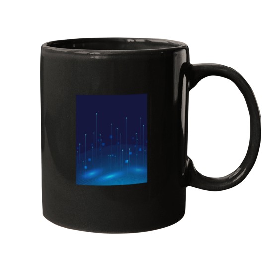 Discover Technology-Pattern-(25) T-Shirt Mugs