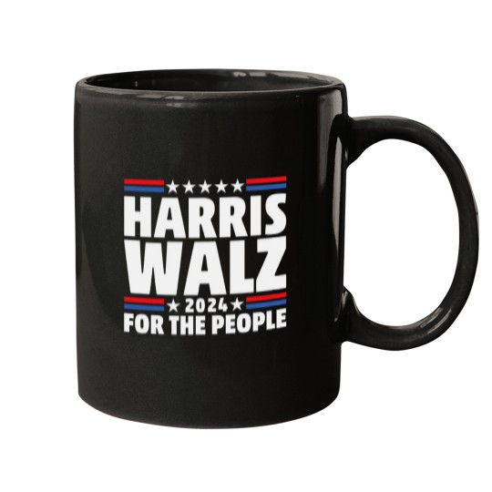 Discover Harris Walz For The People Campaign Mugs