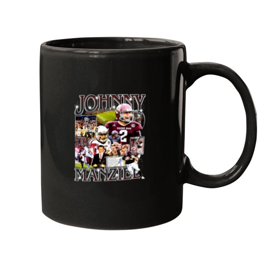 Discover Johnny Manziel Vintage Style Bootleg Mugs, Johnny Manziel Mugs