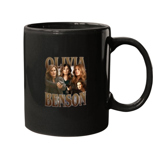 Discover Olivia Benson Law and Order Mugs, Retro Olivia Benson Mugs