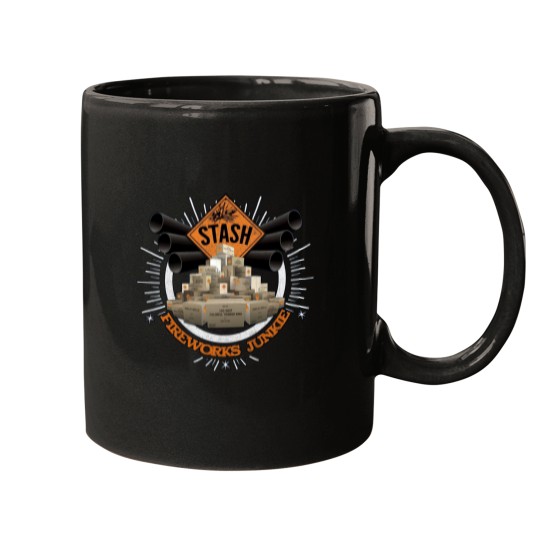Discover Stash Fireworks Junkie - Fireworks - Mugs