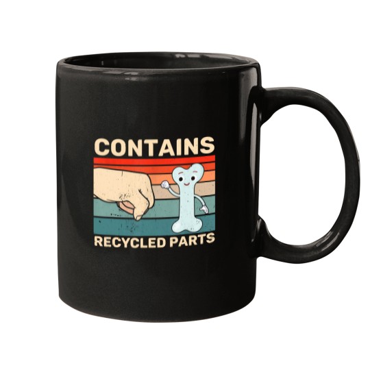Discover Contains Recycled Parts Bone Marrow Transplant Recipient Mugs