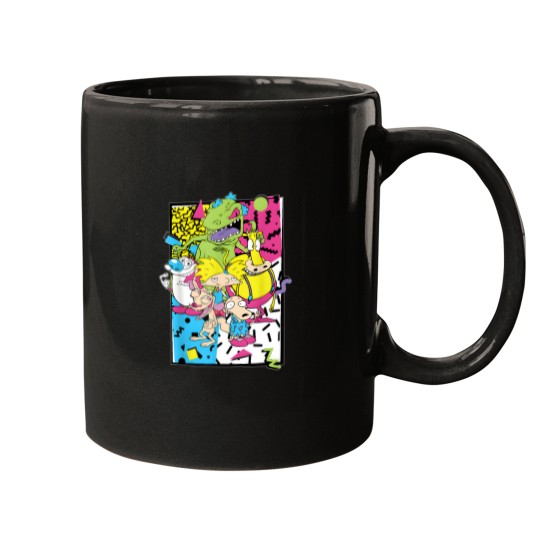 Discover Old School Cartoons 90's Mugs