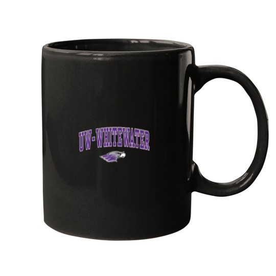 Discover Wisconsin Whitewater Warhawks Arch Over Logo Mugs