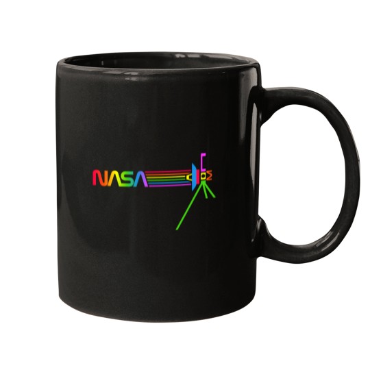 Discover Nasa Gay Pride Rainbow Tech Geek Gay For Mugs
