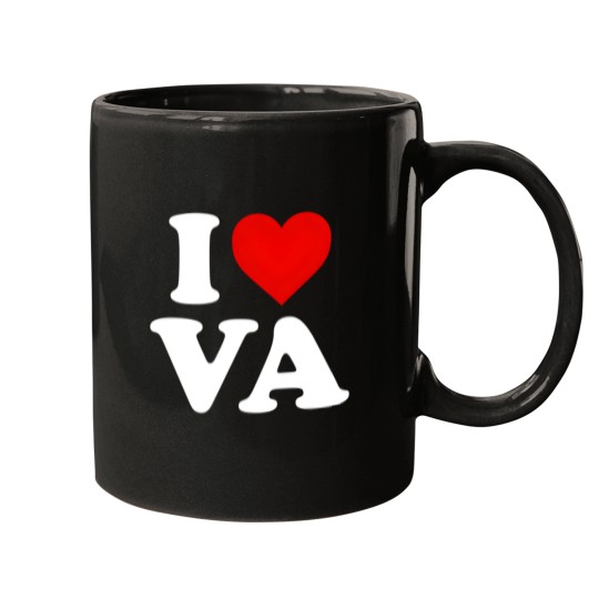 Discover I Love Va He Virginia Family Chrismast Present Gift Mugs