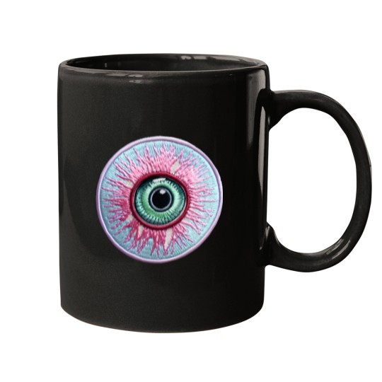 Discover Retro Eyeball Patch Mugs