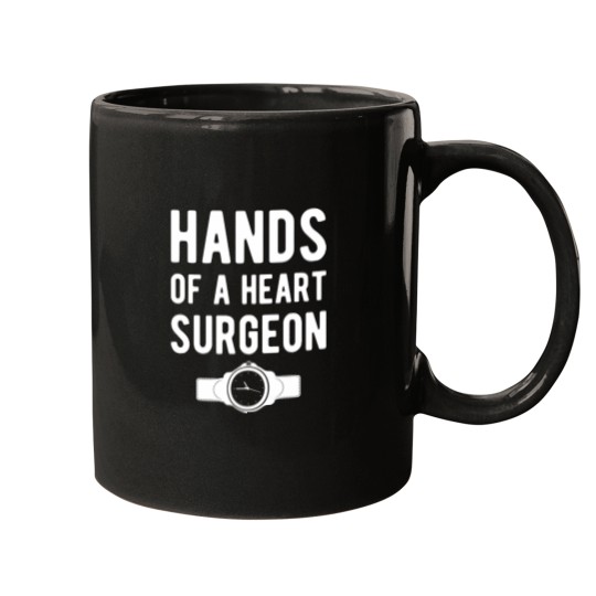 Discover Hands Of A Heart Surgeon Watchmaker Horologist 1 Mugs
