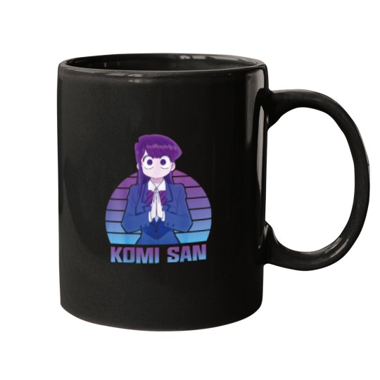 Discover Komi Can_t Communicate Komi San Retro (1) Mugs