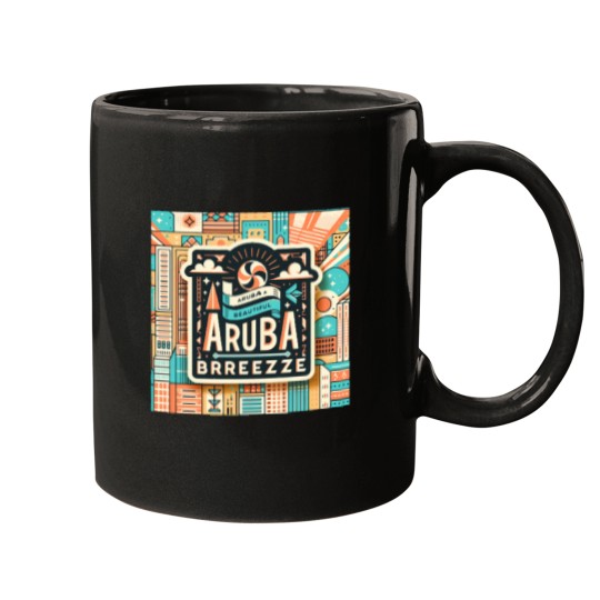 Discover Aruba is a breezeActive(1) Mugs