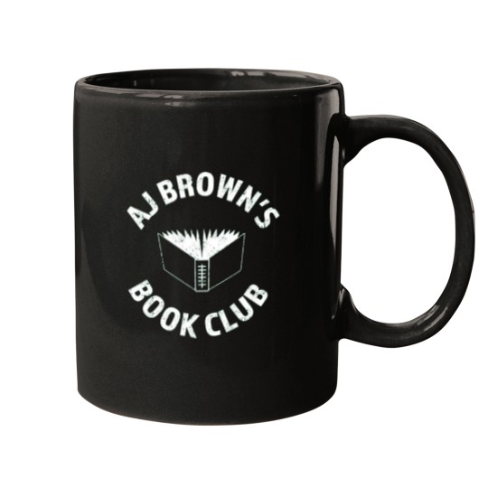 Discover AJ Brown's Book Club Mugs