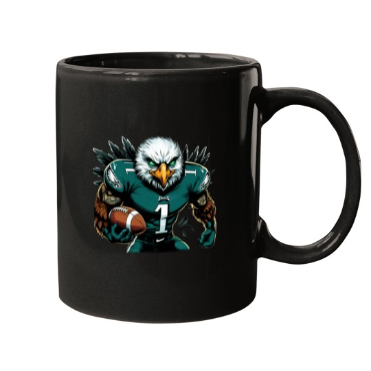 Discover Philadelphia Eagless Bird Gang football.png Mugs