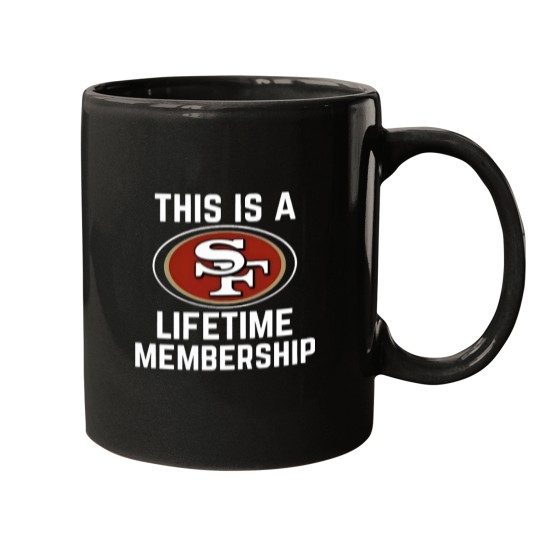 Discover This is a San Francisco 49erss membership.png Mugs