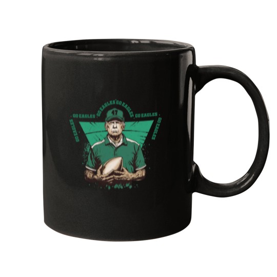 Discover Trump Go Eagles Philadelphia Eagless.png Mugs