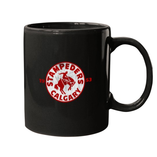 Discover Vintage Calgary Stampeders Hockey (3).png Mugs