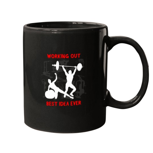 Discover Working out the best idea ever Once You See Results it Becomes An Addiction(1) Mugs