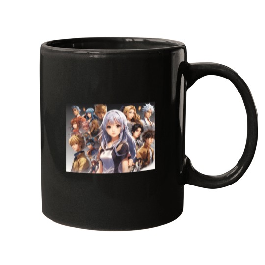 Discover Anime Character Designed Mugs