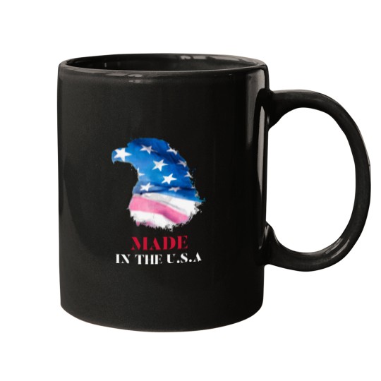 Discover Made-In-The-U.S.A T-Shirt Mugs