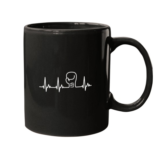 Discover Boxing-Sports-Heartbeat-Men T-Shirt Mugs