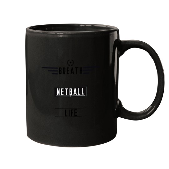 Discover Breath-Netball T-Shirt Mugs