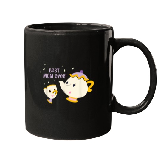 Discover Disneyyy-Beauty-And-The-Beast-Mrs-Potts-And-Chip-Best-Mom-Ever-T-Shirt Mugs