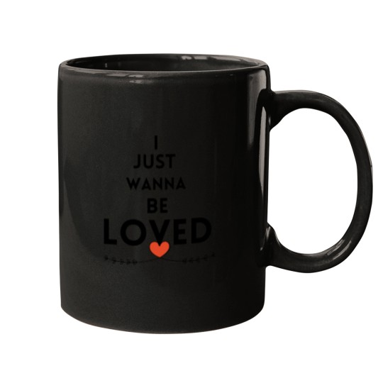 Discover I just wanna be loved qoute feeling let down cute sad panda, i wanna feeling love T-Shi Mugs