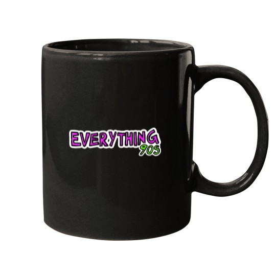 Discover 1933-Everything-90S-Podcast-Title-Logo T-Shirt Mugs