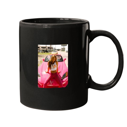 Discover Devon-Aoki-Pink-Race-Car T-Shirt Mugs