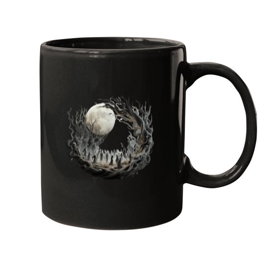 Discover Haunted-Forest-In-3D-Active-T-Shirt Mugs