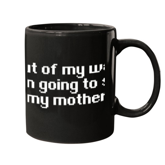 Discover I'M-Going-To-See-My-Mother---Sephiroth-Quote T-Shirt Mugs