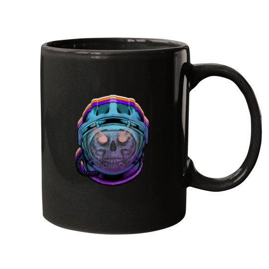 Discover Space-Skull T-Shirt Mugs