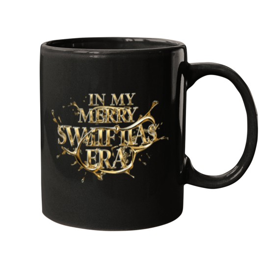 Discover In-My-Merry-Swiftmas-Era-Celebrate-Swiftmas-With-Style T-Shirt Mugs