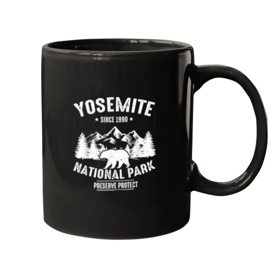 Discover Yosemite National Park Funny Wilderness Gift Mugs