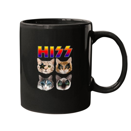 Discover Hiss-Funny-Cats-Kittens-Rock-Rockin' Mugs