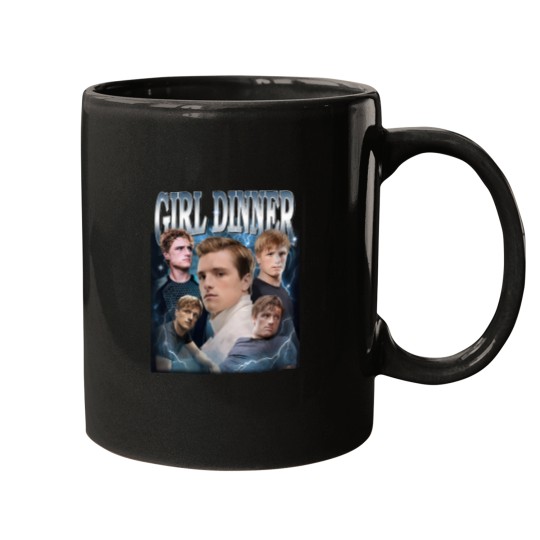 Discover Josh Hutcherson Girl Dinner Vintage Retro Mugs