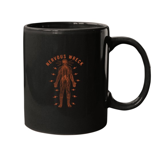 Discover Nervous Wreck Mugs