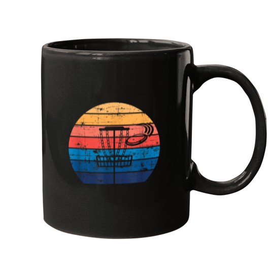 Discover Retro Disc Golfing Gift Stupid Tree Frisbee Golf Mugs